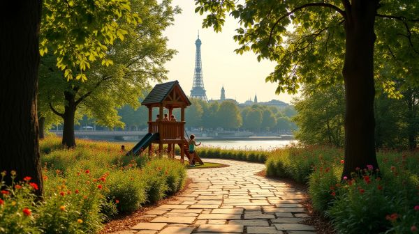 Parcs urbains à Paris : divertissement pour toute la famille